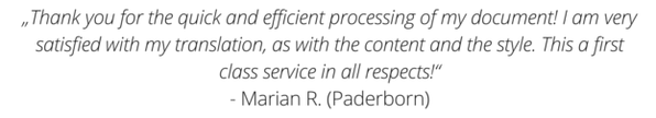 Customer experiences and opinions of the translations services of AE Translations.